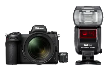Nikon Z7II 24-70 R11b SB5000 flash wireless connection 